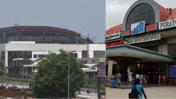 A massive board comes up in Koyembedu bus stand after Kilaampakkam Bus Stand opens 