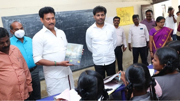  School Education Minister Anbil Mahesh Advice for Students Preparing for Plus 2 Public Examination 