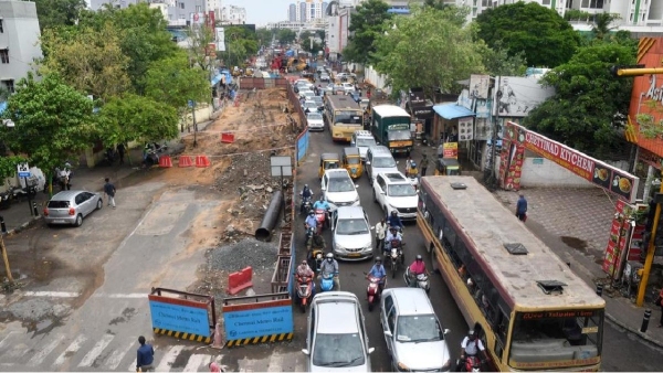  Due to Chennai metro construction major traffic changes announced in city from tomorrow