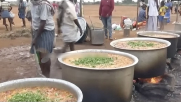 A strange festival where only men participate is specially celebrated in Madurai 