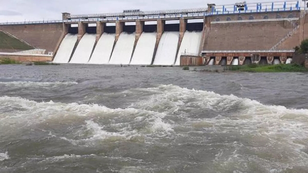 Surplus water has been released, as Vaigai dam in Theni is full