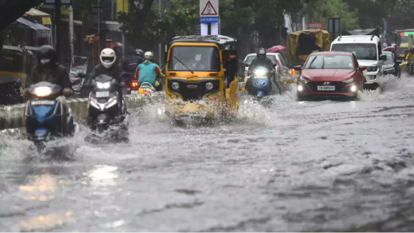 Cuddalore district and Puducherry are received huge rain that started yesterday 