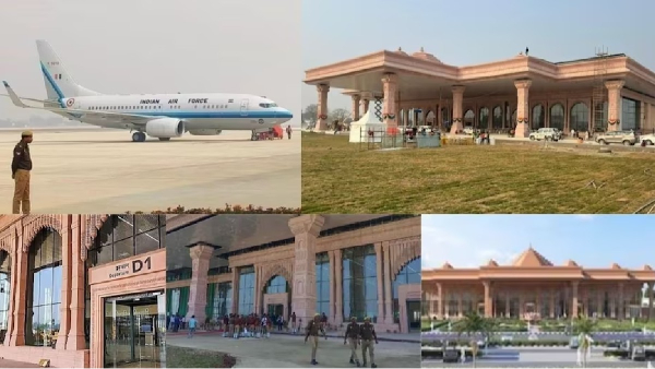 Here are the list of flights that flew to Ayodhya Ram temple 