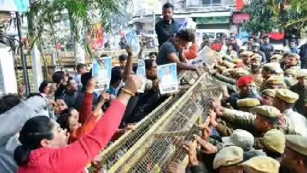 Mallikarjun Kharges letter to Amit Shah amid police clash with Congress in Assam 