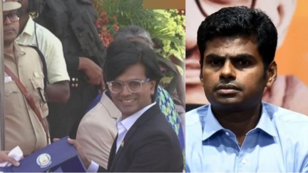 Annamalai condemns for TN govt award to Mohammad Zubair with Fort Amir Religious Harmony Medal 