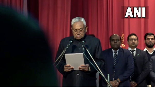 Nitish Kumar sworn in again as Bihar Chief Minister with BJP support after today resignation 