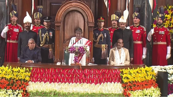 The budget session begins today with the Presidents speech 