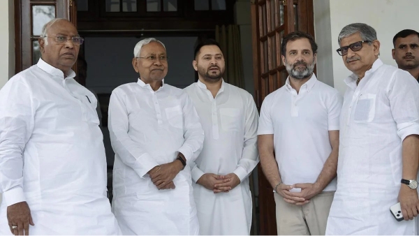  Nitish Kumars exit from the India Alliance is a major setback Big Dent On Congress Image