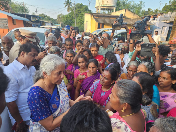 Arulmozhi has responded to Nirmala Sitharamans speech