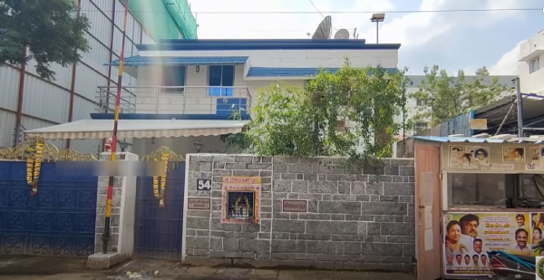 vijayakanth built new bungalow in chennai 