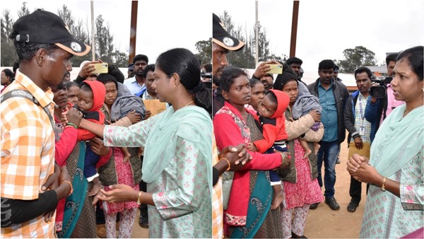 Nilgiri District Collector Aruna said to forgive us; who sacrificed her daughter to leopard 