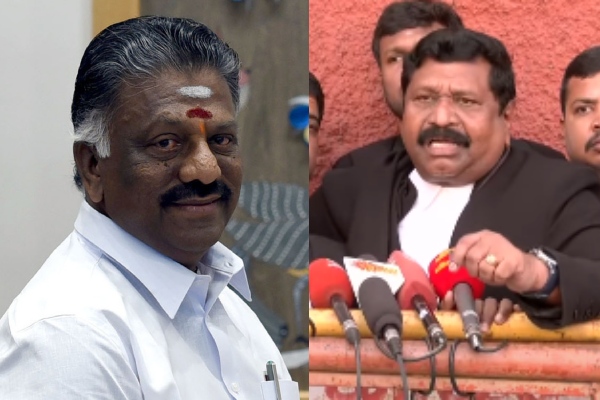 Chennai high court judges did not accept the strange argument put by OPS: says lawyer inbadurai