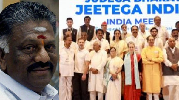 India alliance parties cannot rule India, O Panneer Selvam 