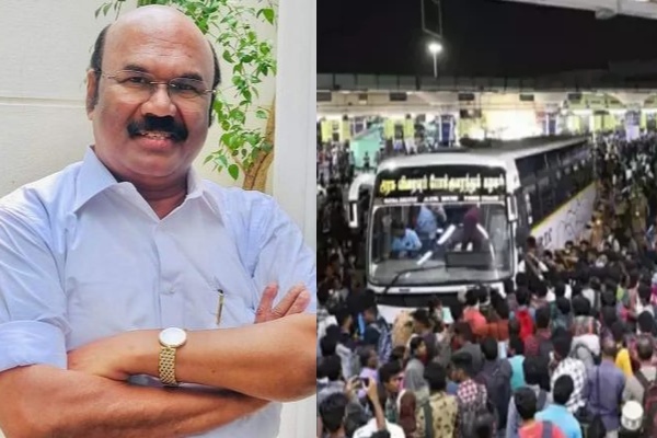 Jayakumar criticizes dmk government for confusions among passengers in kilambakkam bus terminus