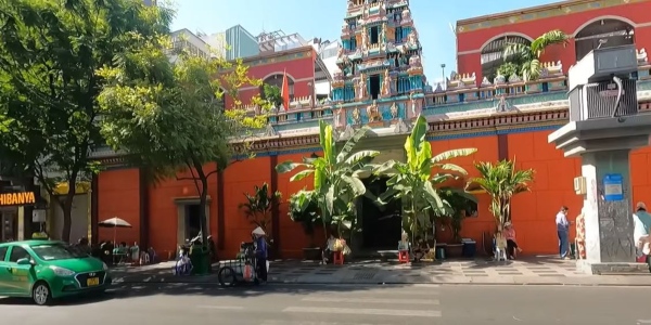 There are three Tamil temples in Vietnam