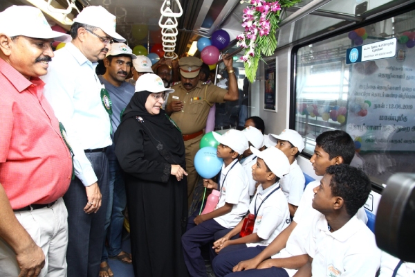 It has been reported that the Central Government has not allocated funds for the Chennai Metro Rail Service