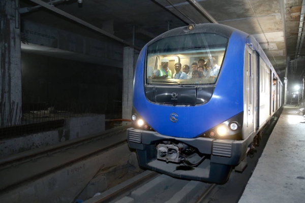 It has been reported that the Central Government has not allocated funds for the Chennai Metro Rail Service