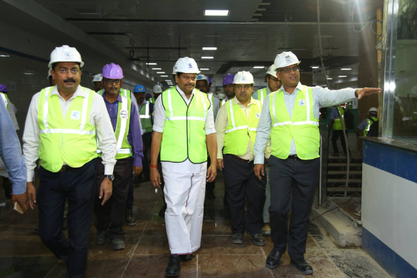 It has been reported that the Central Government has not allocated funds for the Chennai Metro Rail Service