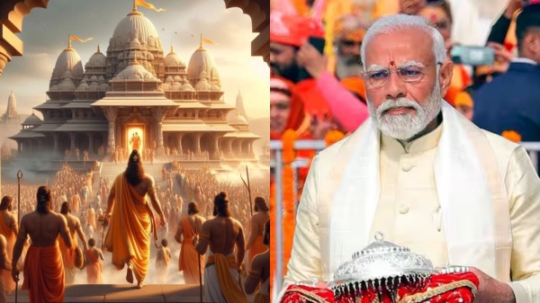 Lord Rama came Ayodhya Rama Namam chant all over the country says PM Modi 