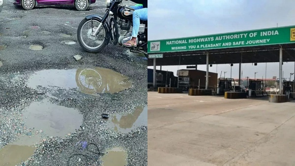 Toll roads from Vikkravandi, Athur, Paranur are too bad; lost count of the number of potholes and bumps 