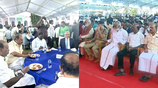 DMDK and OPS absent Tamil Nadu Governors tea party