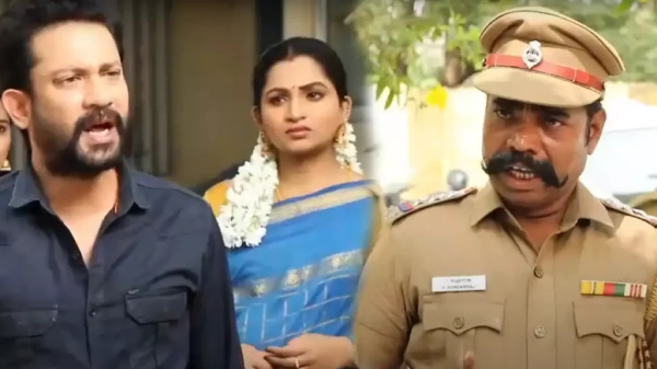 tamilum saraswathiyum serial January 5th episode Arjun blamed the murder on Tamil 