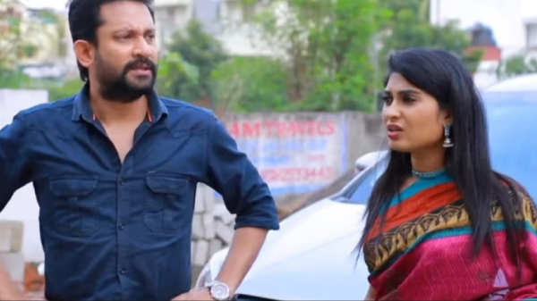 tamilum saraswathiyum serial January 8th episode Saraswathi tells Tamil about her suspicions Meghna