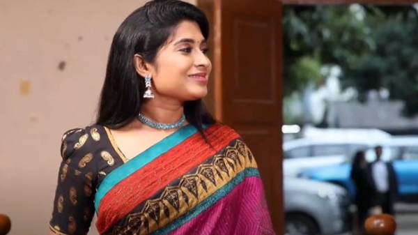  tamilum saraswathiyum serial January 10th episode Tamil has broken the whole truth