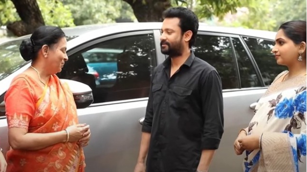  tamilum saraswathiyum serial January 10th episode Tamil has broken the whole truth