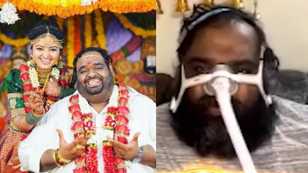 Actress Mahalakshmis husband had a serious health problem admitted to ICU Actress Mahalakshmis husband had a serious health problem admitted to ICU