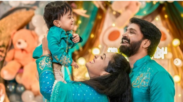  Mirchi Senthil and Sreeja son 1st birthday celebration 