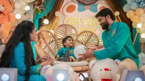  Mirchi Senthil and Sreeja son 1st birthday celebration 