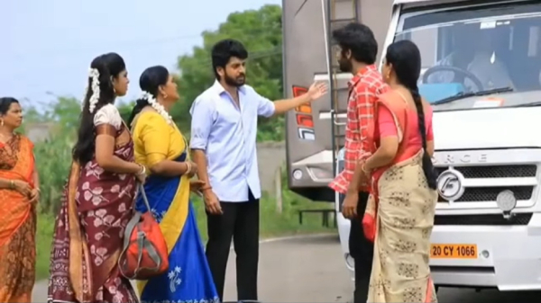 Baakiyalakshmi Serial january 22th episode Pandian Stores mahasangamam first meeting