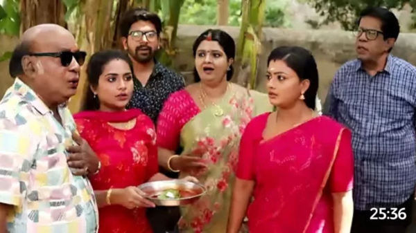 siragadikka aasai serial December January 23th episode Uncle Rohini is stuck talking about dad