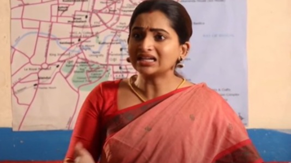  tamilum saraswathiyum serial January 31th episode Saraswathi is in jail 