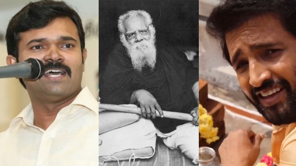 Naam Tamilar Durai Murugan supports to Actor Santhanam on Periyar Row 