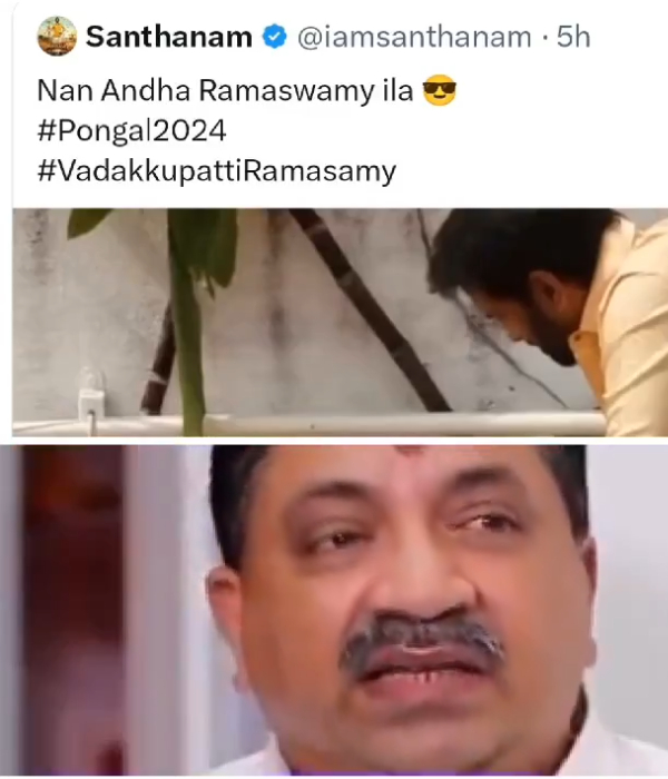 Santhanam : An old video of PTR Palanivel Thiagarajan criticizing actor Santhanam is going hit 