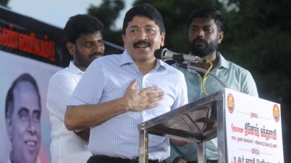 DMK MP Dayanidhi Maran apologises Over Jobless Barber Comment