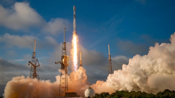 India launches powerful telecom satellite for first time on SpaceXs Falcon 9 rocket 