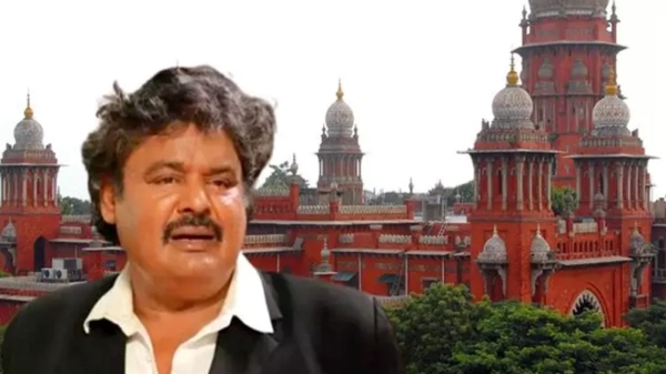 Chennai Court orders to removes Lawyers neck straps in actor Mansoor Ali Khans Saraku movie poster 