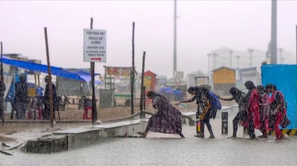 Many places in Chennai received heavy rainfall in last 24 hours 