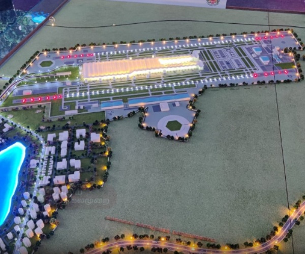 Seeman condemns 3D model of Parantur airport at Global Investors Conference