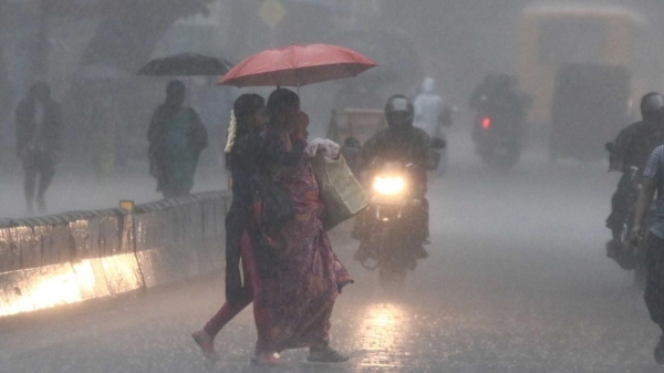 Heavy rainfall alert for 4 districts in Tamil Nadu today 