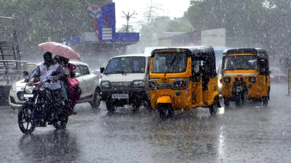 Possibility of rain in 5 south districts in Tamil Nadu today by 10 am 
