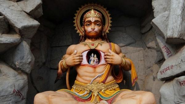 Hanuman removes Sani Dhosham - Hanuman Jayanti Fast How To Observe 