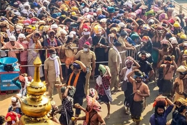 Devotees locked in cages without food, water in Sabarimala- OPS urges cm stalin to raise voice