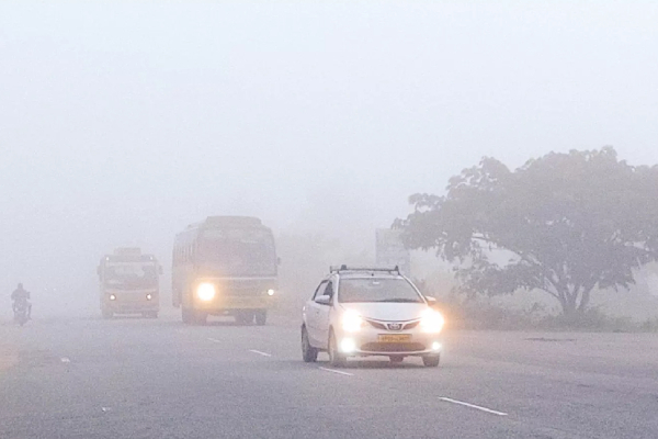  Tamil Nadu weatherman warns poor visibility in Chennai for next three days
