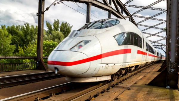 What is the route map of Chennai - Mysore bullet train is coming up along the Expressway? 