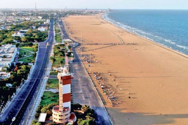  Tamilnadu govt is planning to restoring three Chennai beaches in its mega renovation plans