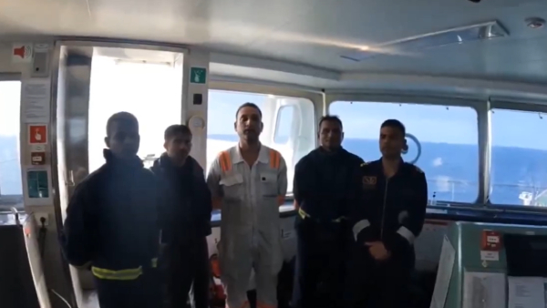 Captain Of Missile-Hit Ship Thanks Navy For Rescuing them